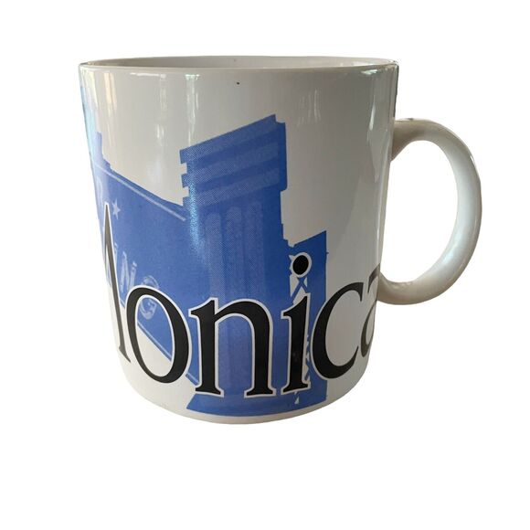 Starbucks Vintage 1994 City Mug Santa Monica Collector Series 16 oz - Picture 2 of 5